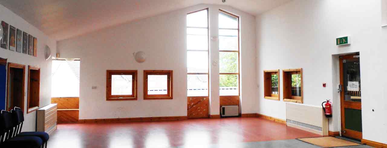 View of our rehearsal room