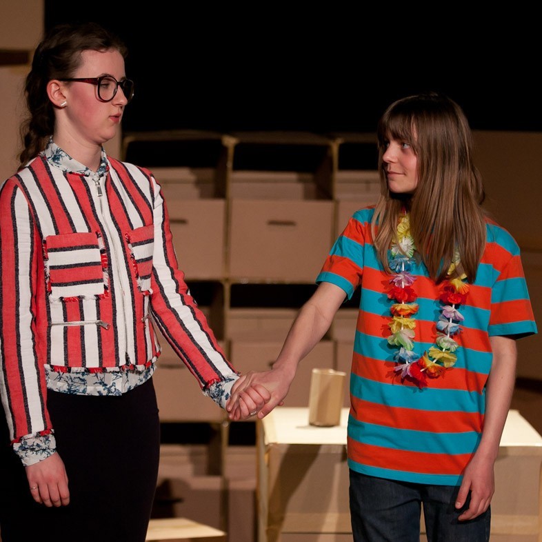 Florence King as Millie and Phoenix Payne as Leo